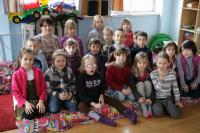 Děti ze ZŠ Chmelnice návštěvou v Zahrádce