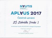 Nominace na cenu APLAUS 2017